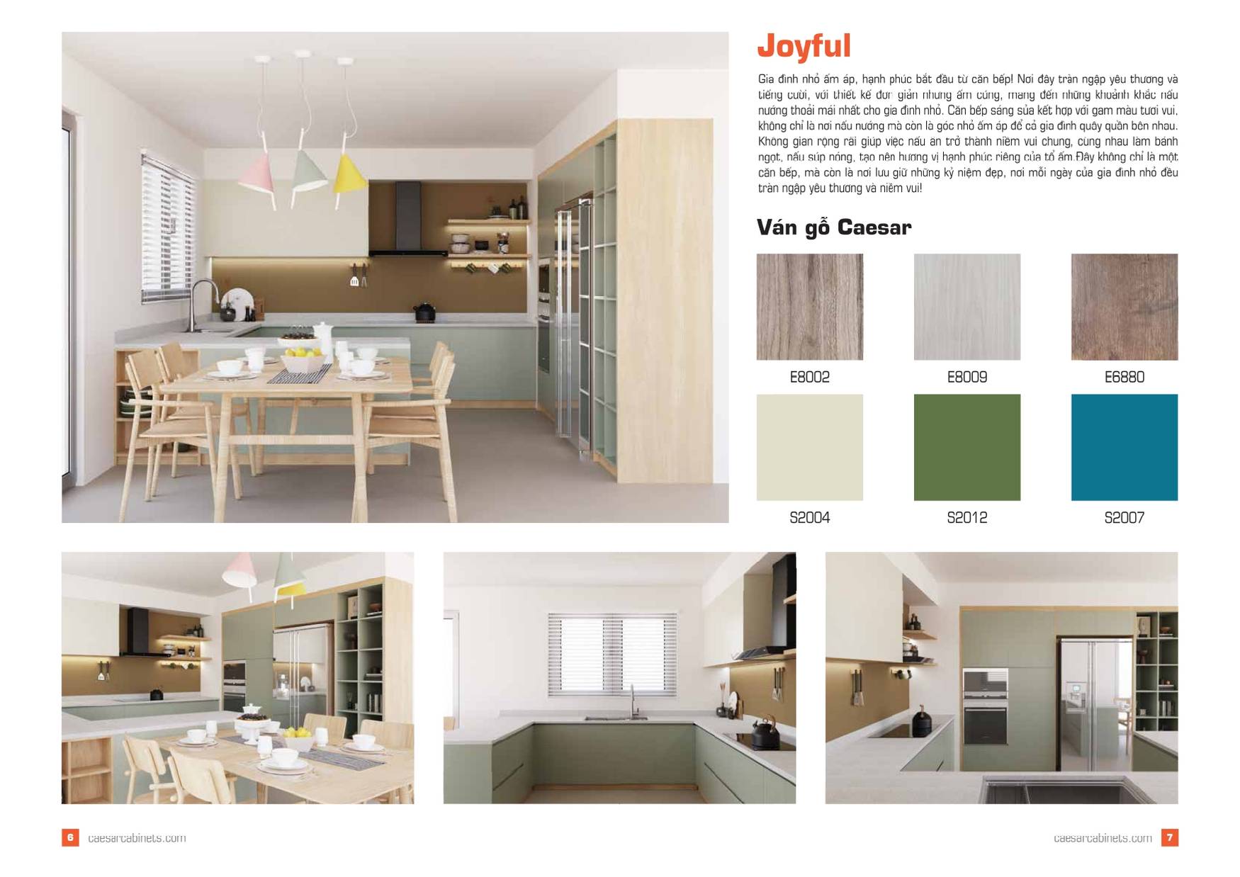 Tủ bếp Caesar Catalogue và Bảng giá mới nhất 2025 /Page 3